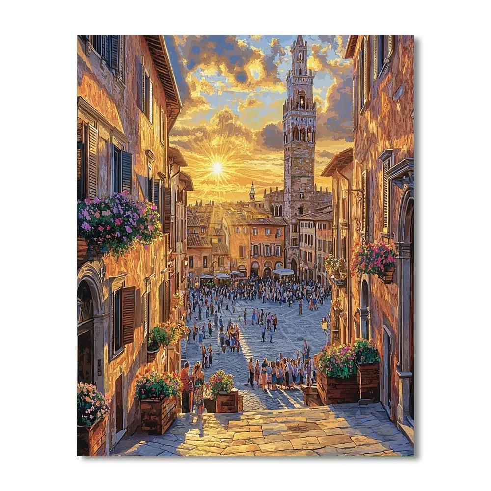 Siena - Italy Numbered Painting Kits