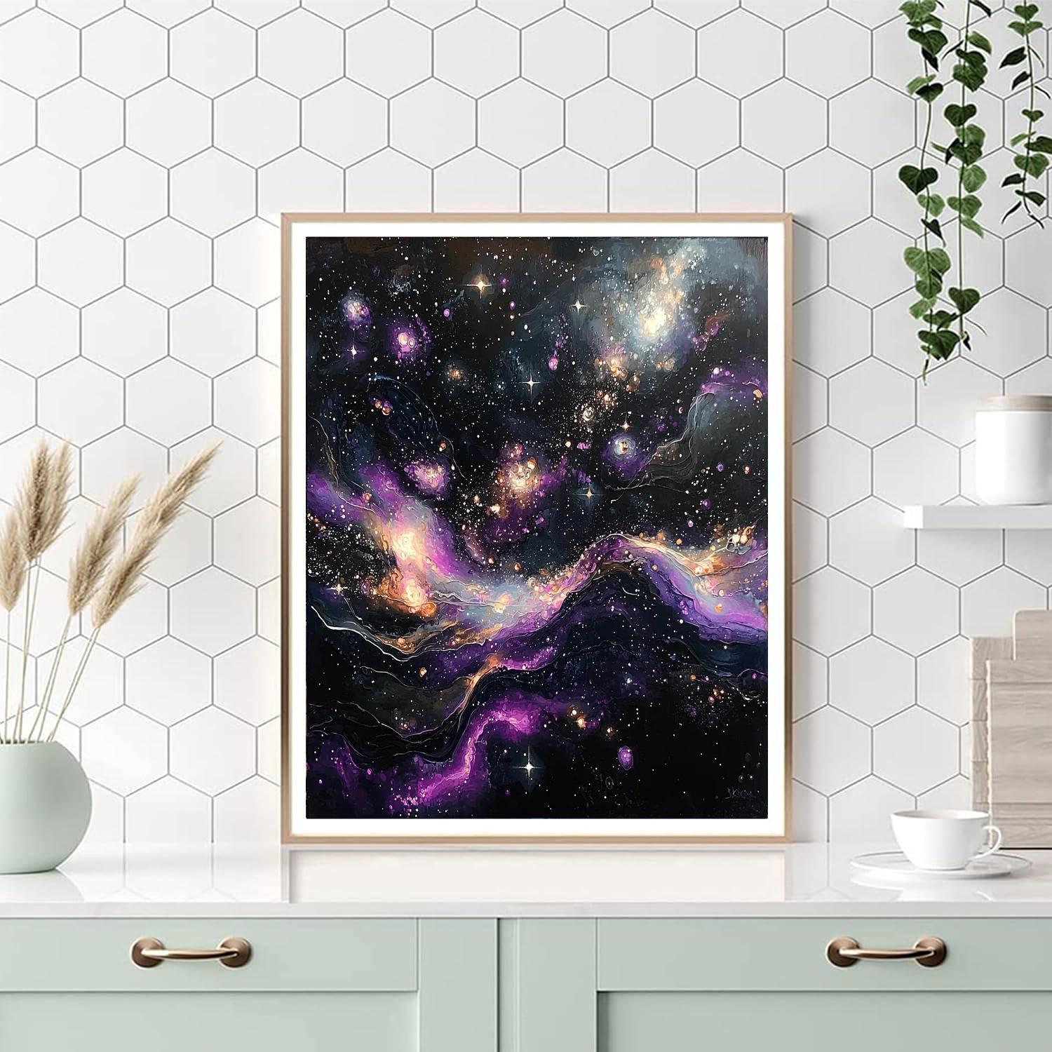 Caravaggio Inspired Echoes Of The Cosmos  Painting By Numbers Kit