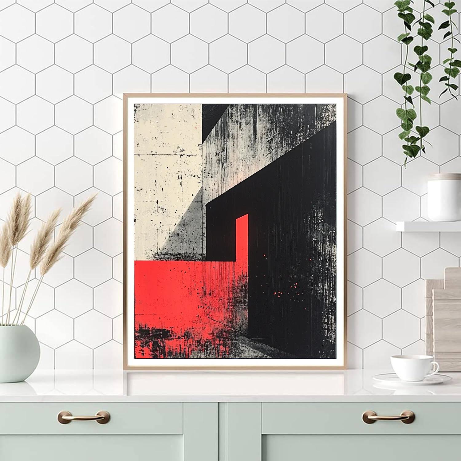 Banksy Inspired Empty Echoes  Number Painting