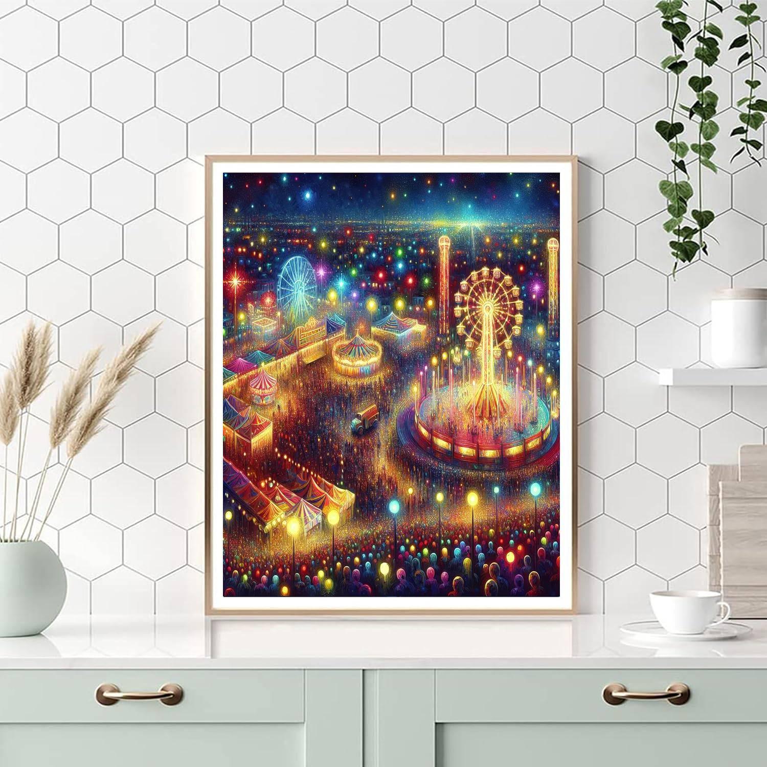 Carnival At Twilight Paint By Number