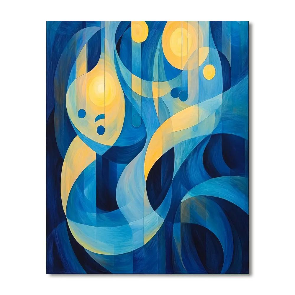 Paul Klee Inspired Musical Dreams  Paint By Number