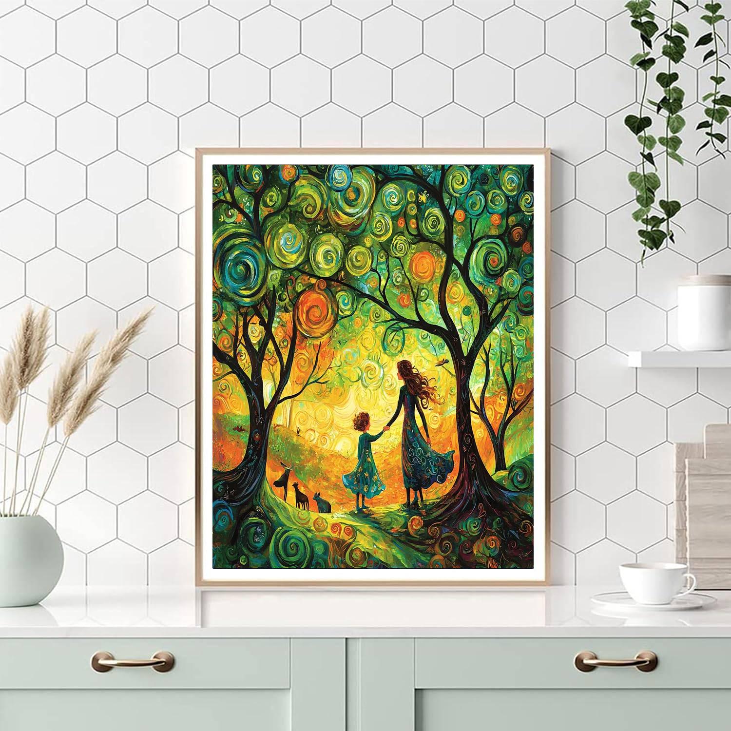 A Mother's Journey DIY Paint By Numbers