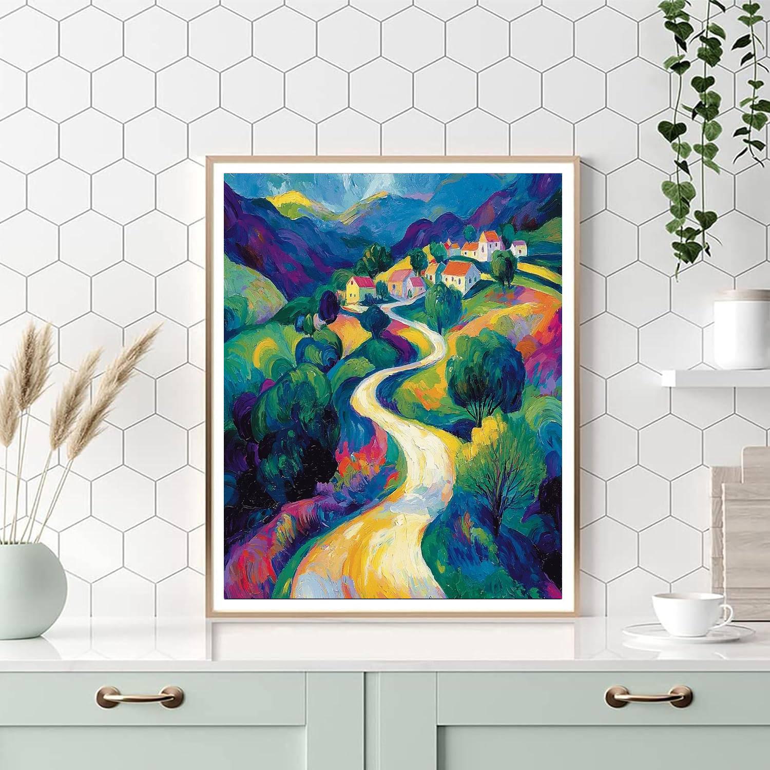 Paul Cézanne Inspired Rhythmic Expressions  Paint By Numbers Kits