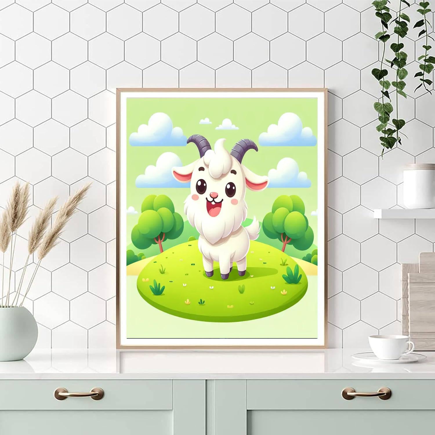 Gallant Goat DIY Paint By Numbers