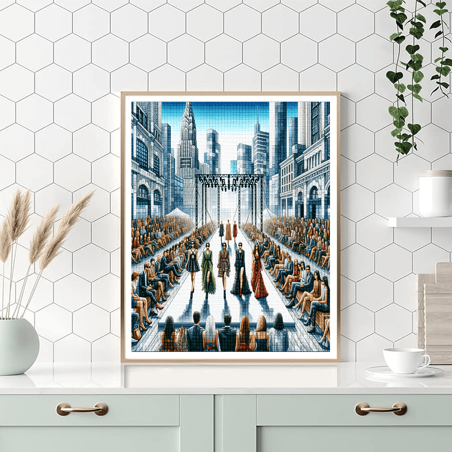 New York Fashion Week - Usa DIY Paint By Numbers