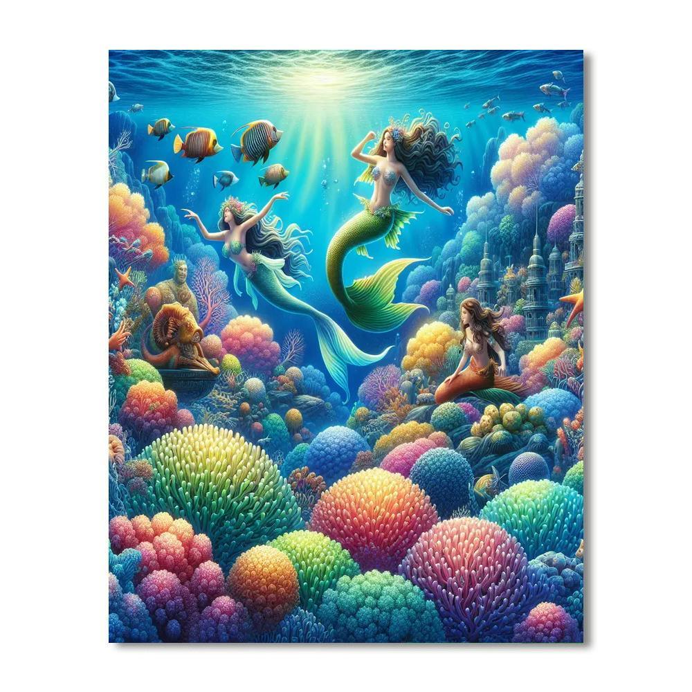 Oceanic Fantasy Voyage Paint By Number