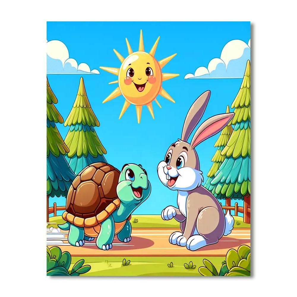 Fantastic Fables Paint By Number