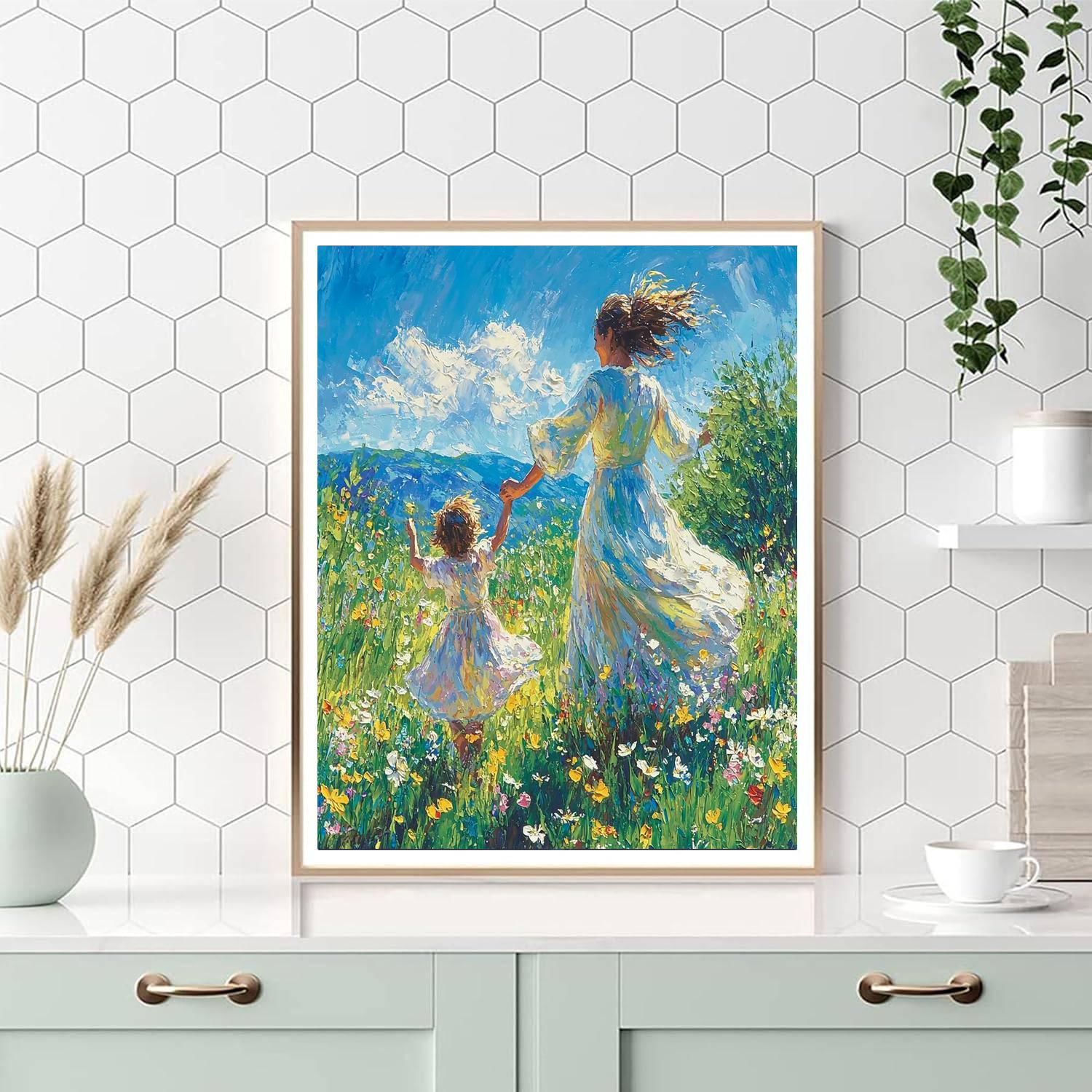 Frolicking In The Fields Painting Number Kit
