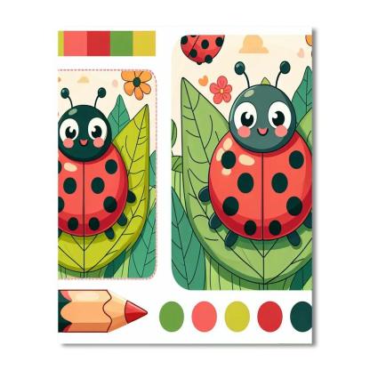 Garden Critters DIY Paint By Numbers