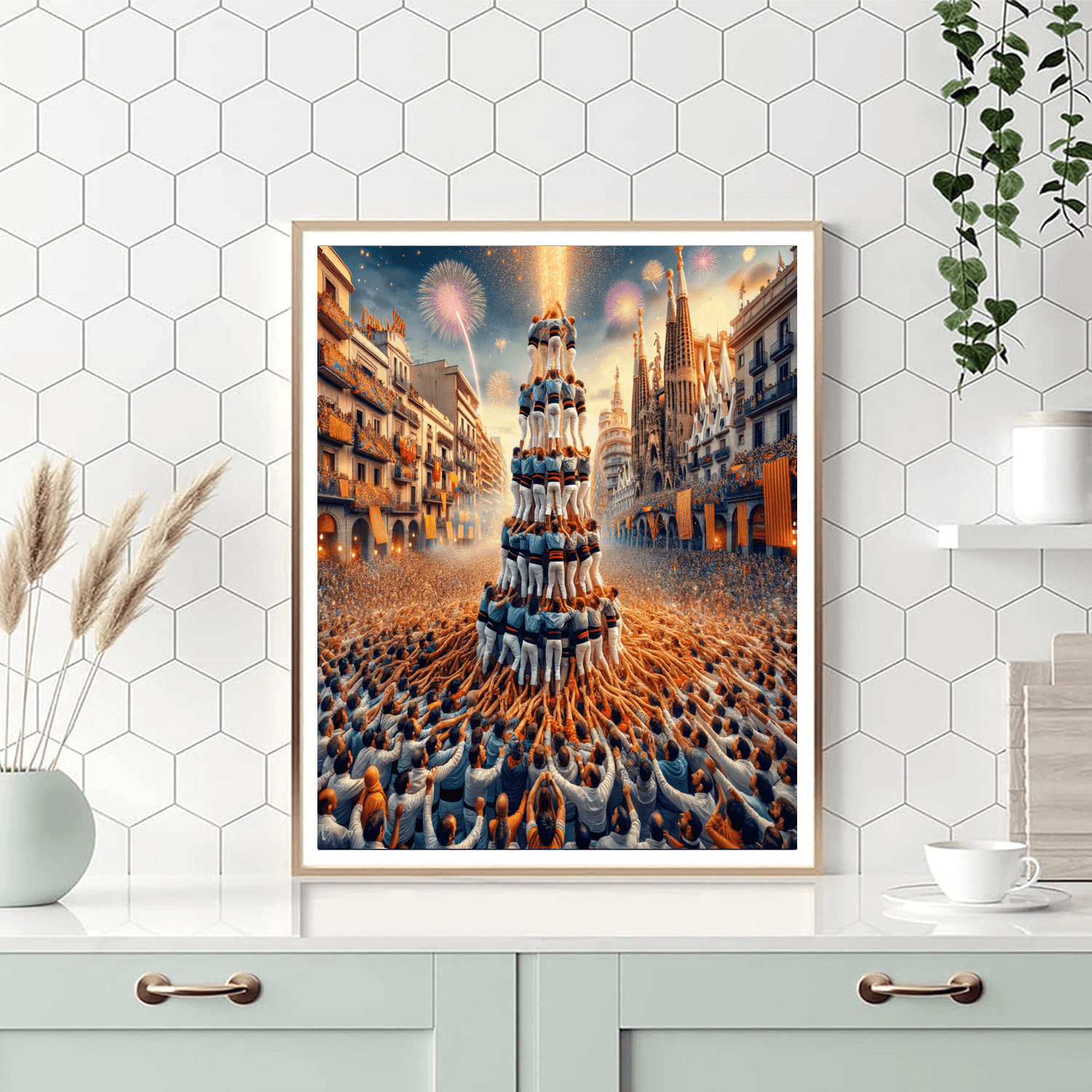 Fiesta De La Mercè - Spain Paint By Number