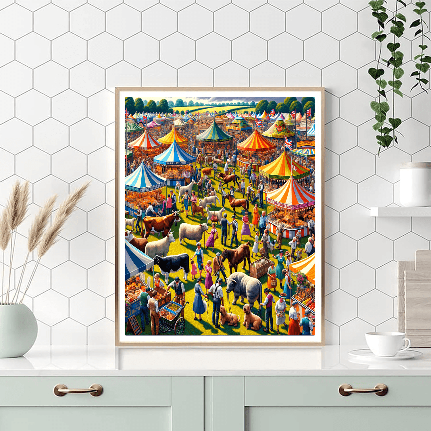 The Great Yorkshire Show Paint By Number