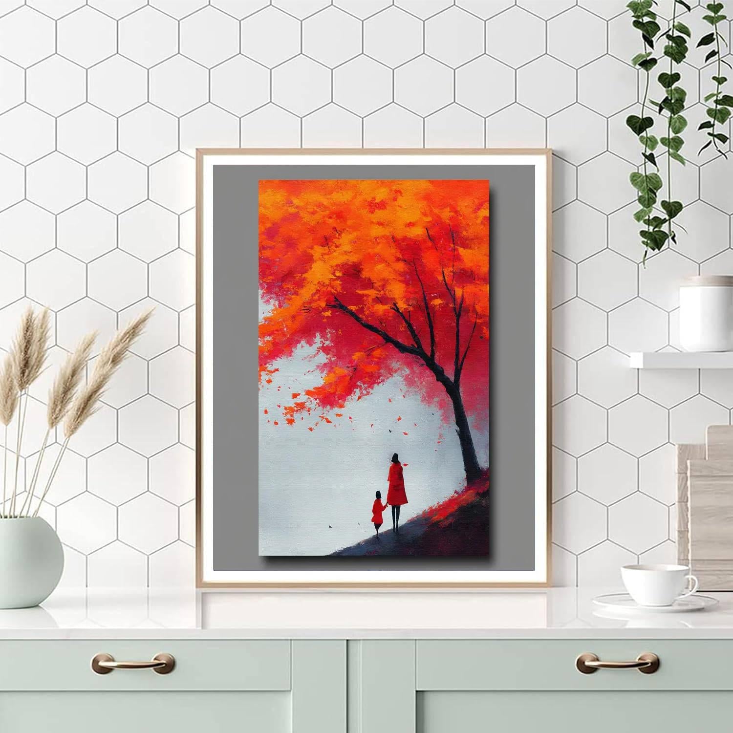 Crimson Canopy Paint By Numbers Kits