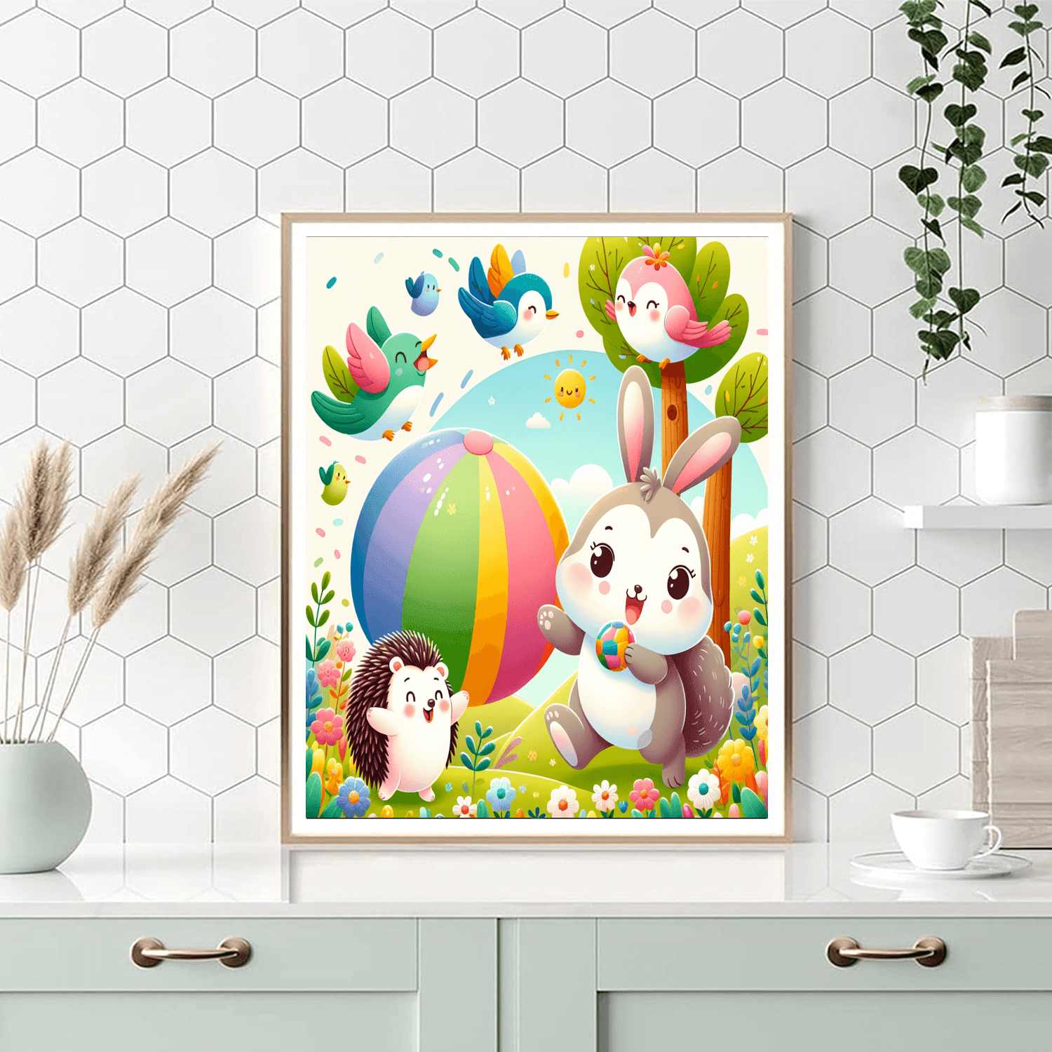 Colorful Critter Creations Number Painting