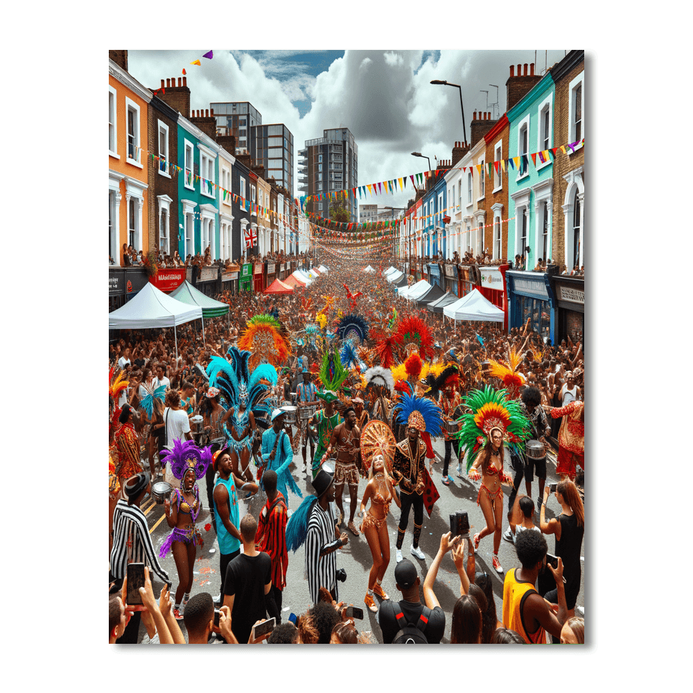 Carnival Of Notting Hill Painting Number Kit