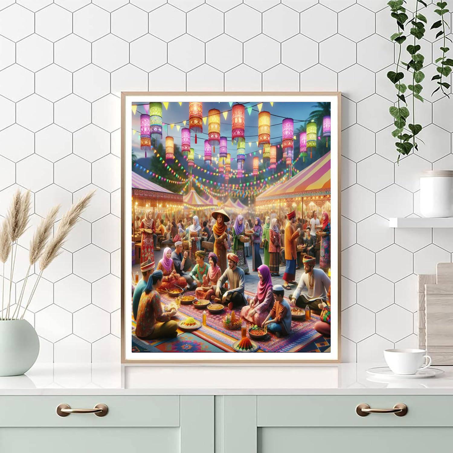 Karnival Balik Pulau Paint By Numbers