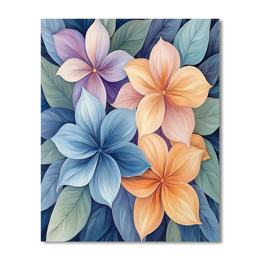 Alphonse Mucha Inspired Petal Reverie  Painting Number Kit