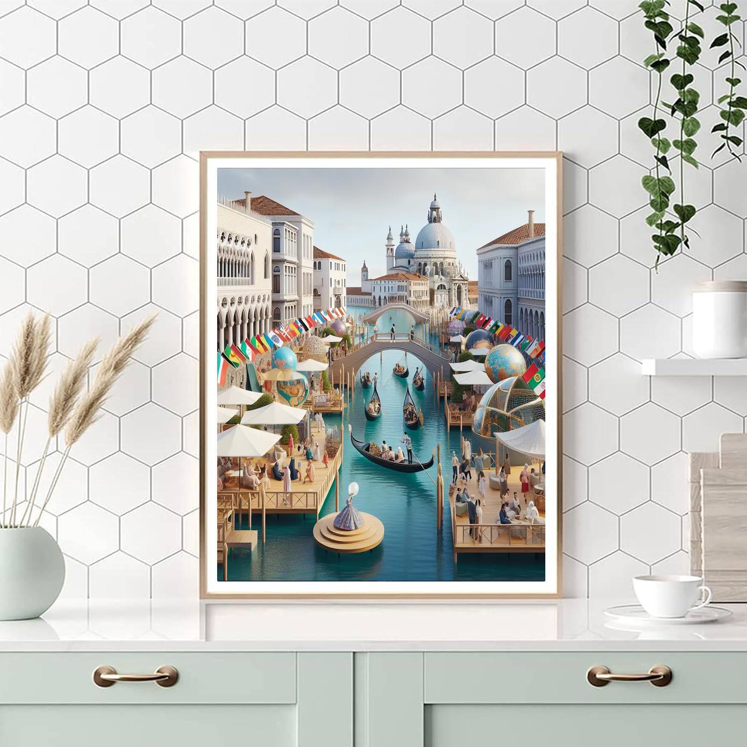 The Venice Biennale - Italy Painting By Numbers Kit