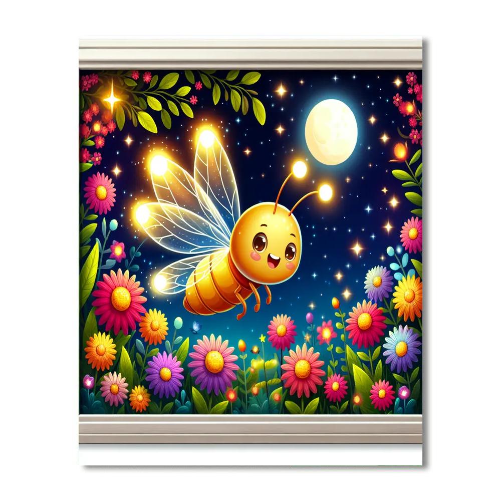 Adventurous Firefly Numbered Painting Kits