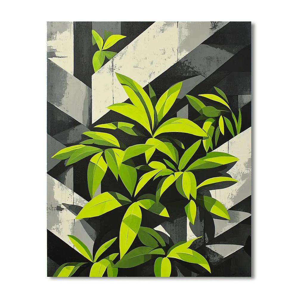 Banksy Inspired Echoes Of The Urban Jungle  Paint By Number