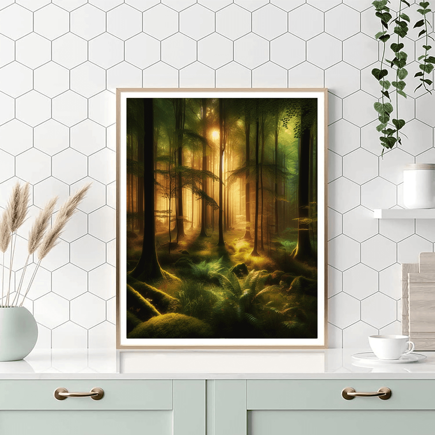 Dreamy Forest Enchantment Painting By Numbers Kit
