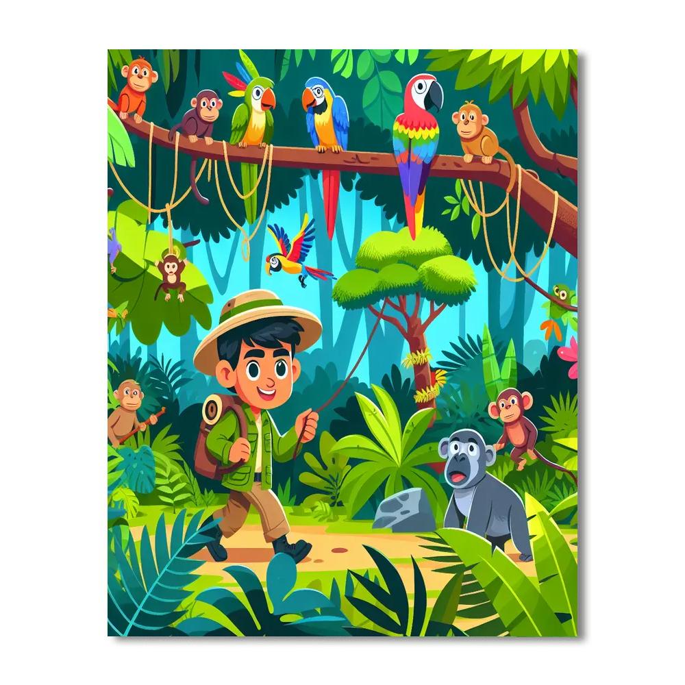 Mystery Of The Jungle Number Painting