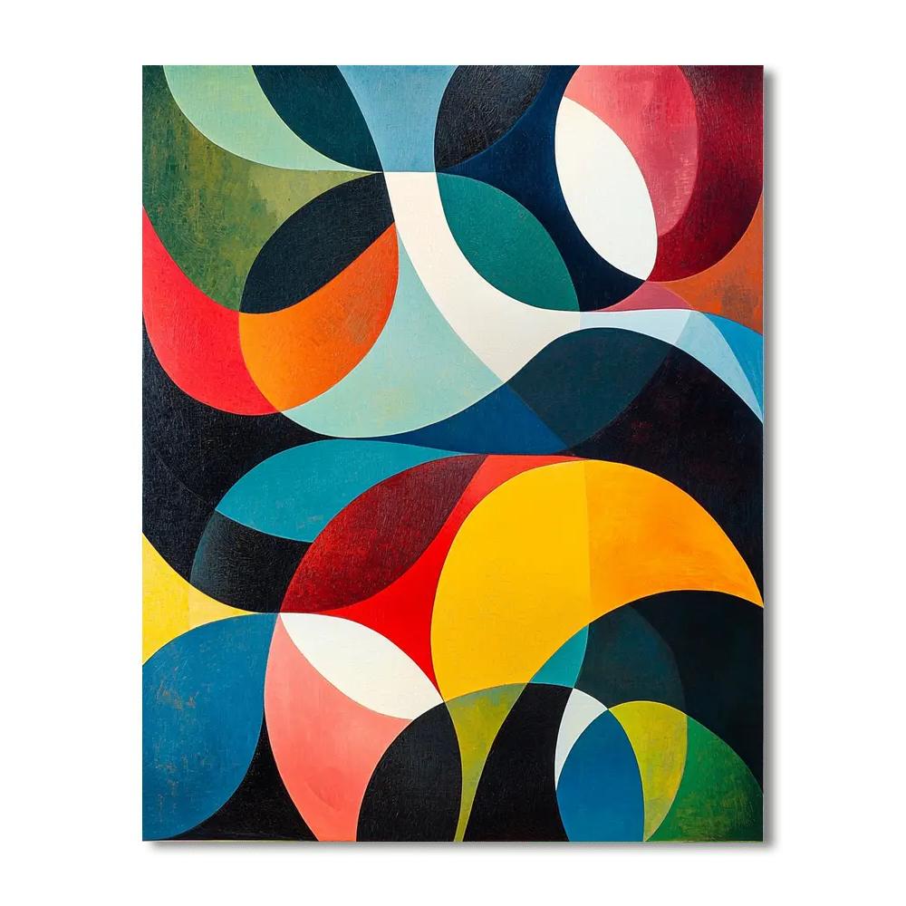 Paul Klee Inspired Flowing Imagination  Numbered Painting Kits