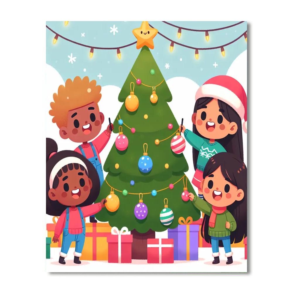 Magical Holiday Celebrations Paint By Numbers