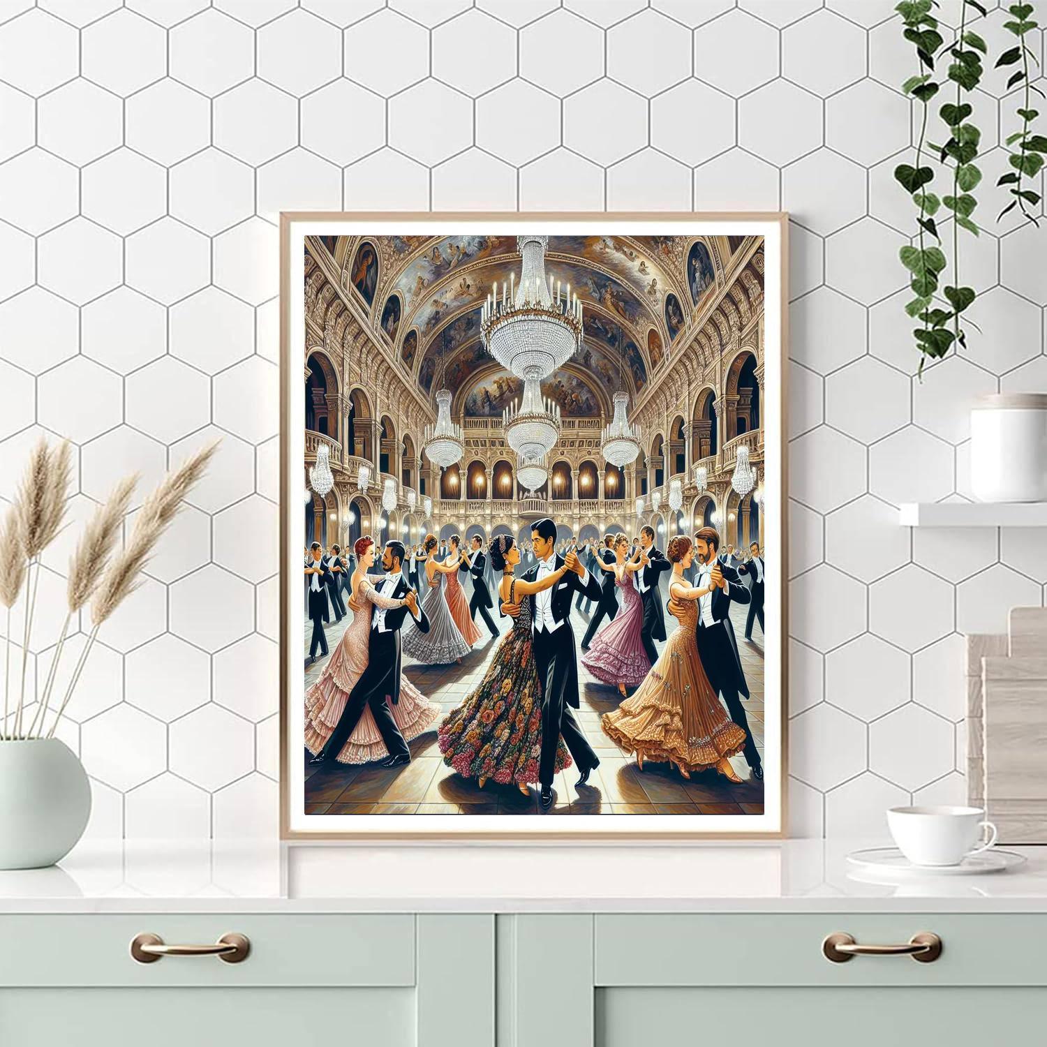 Vienna Opera Ball - Vienna, Austria Paint By Color