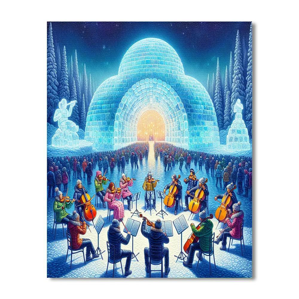 The Ice Music Festival - Norway Paint By Numbers Kits