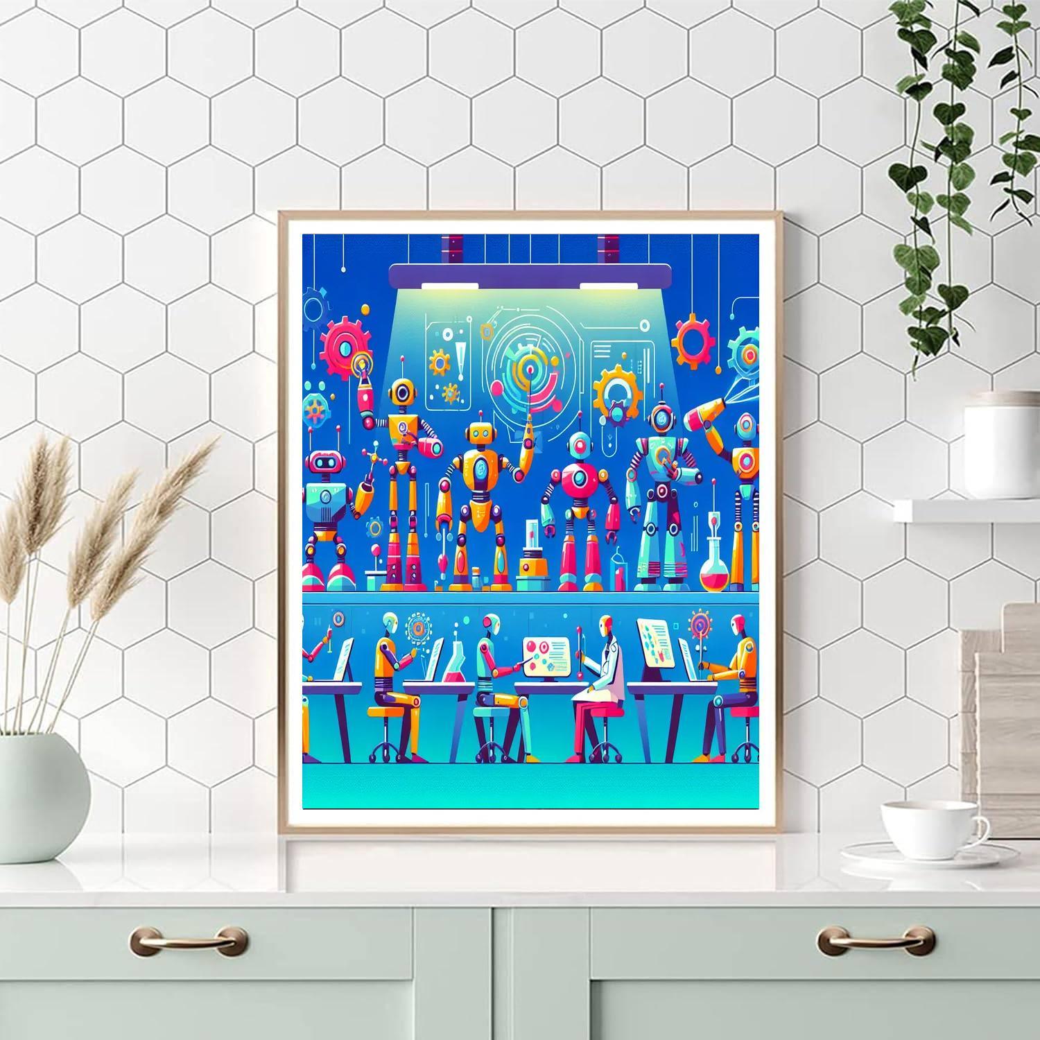 Robot Innovators Lab Paint By Color