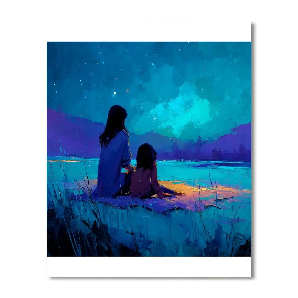 A Night Under The Stars Paint By Color