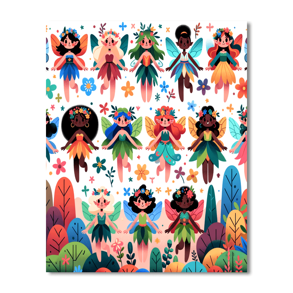 Fabulous Fairies Paint By Number