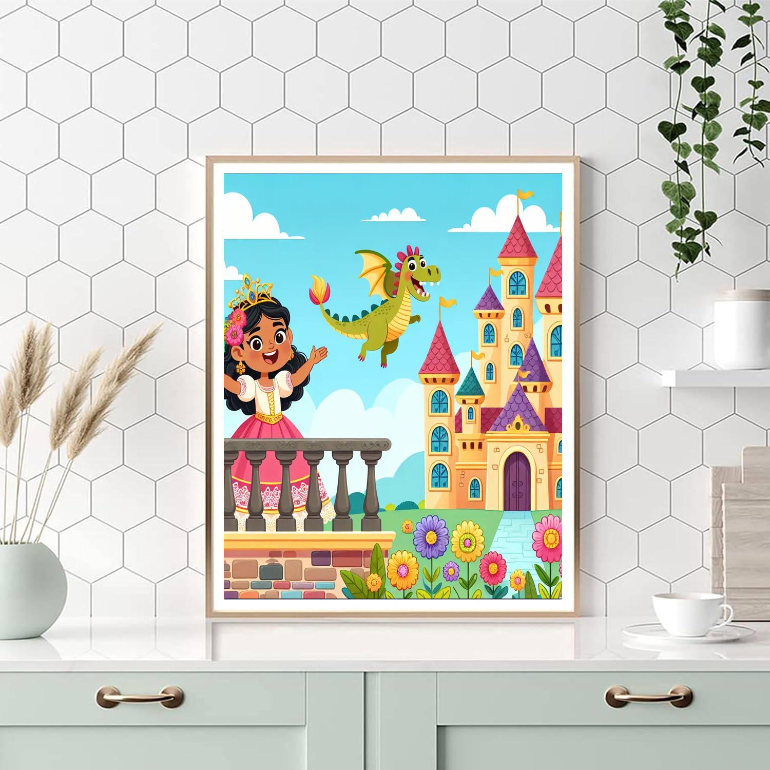 Royal Fairytale Adventures Paint By Numbers