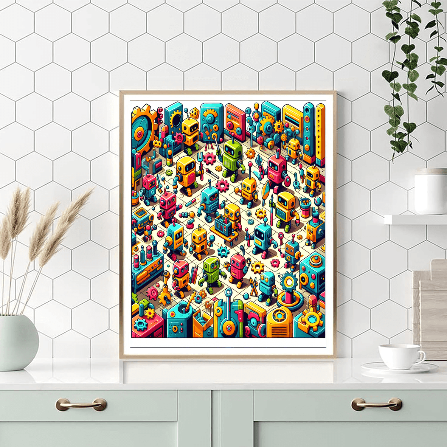 Creative Robot Workshop Numbered Painting Kits
