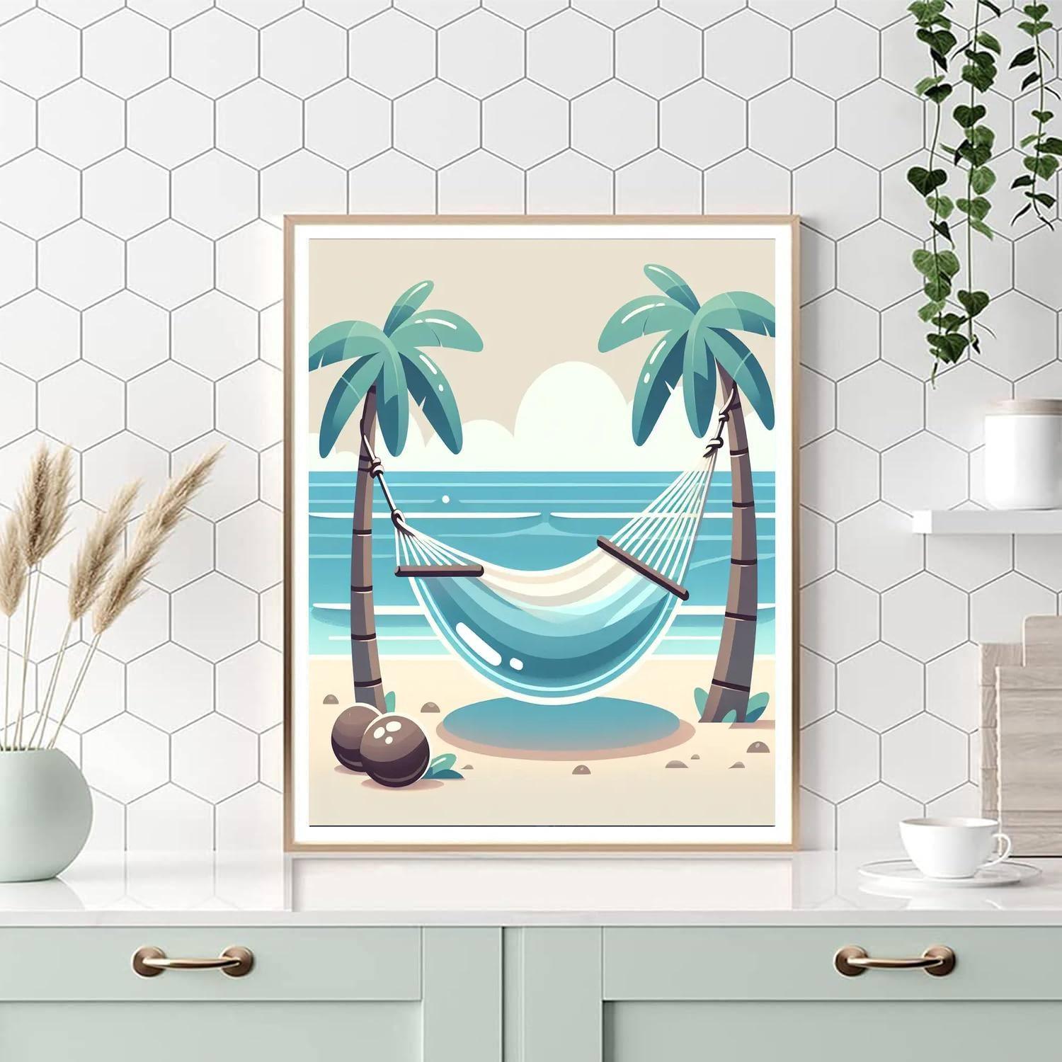 Tranquil Tropics Numbered Painting Kits