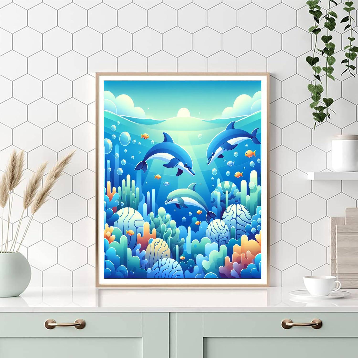 Undersea Fantasy Paint By Number