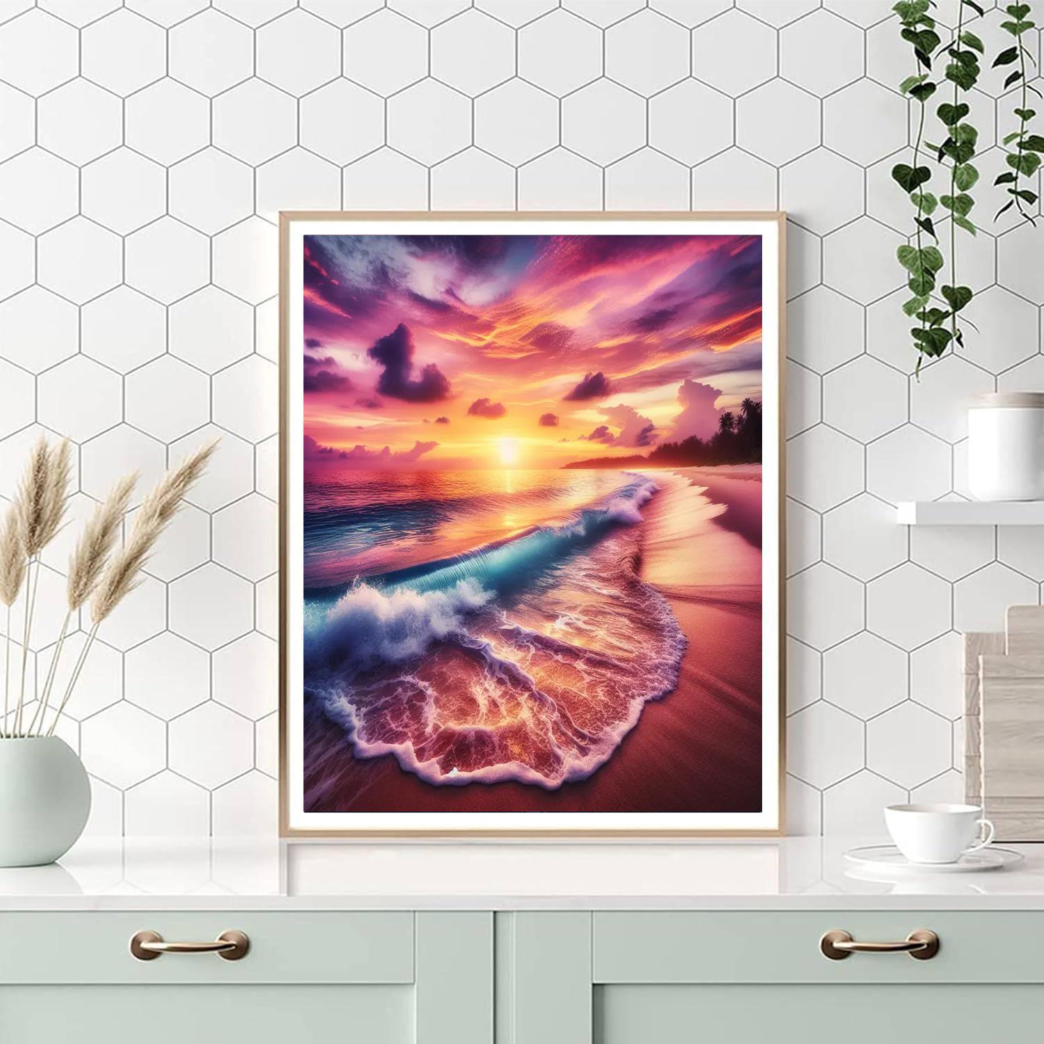 Tranquil Ocean Retreat Paint By Color