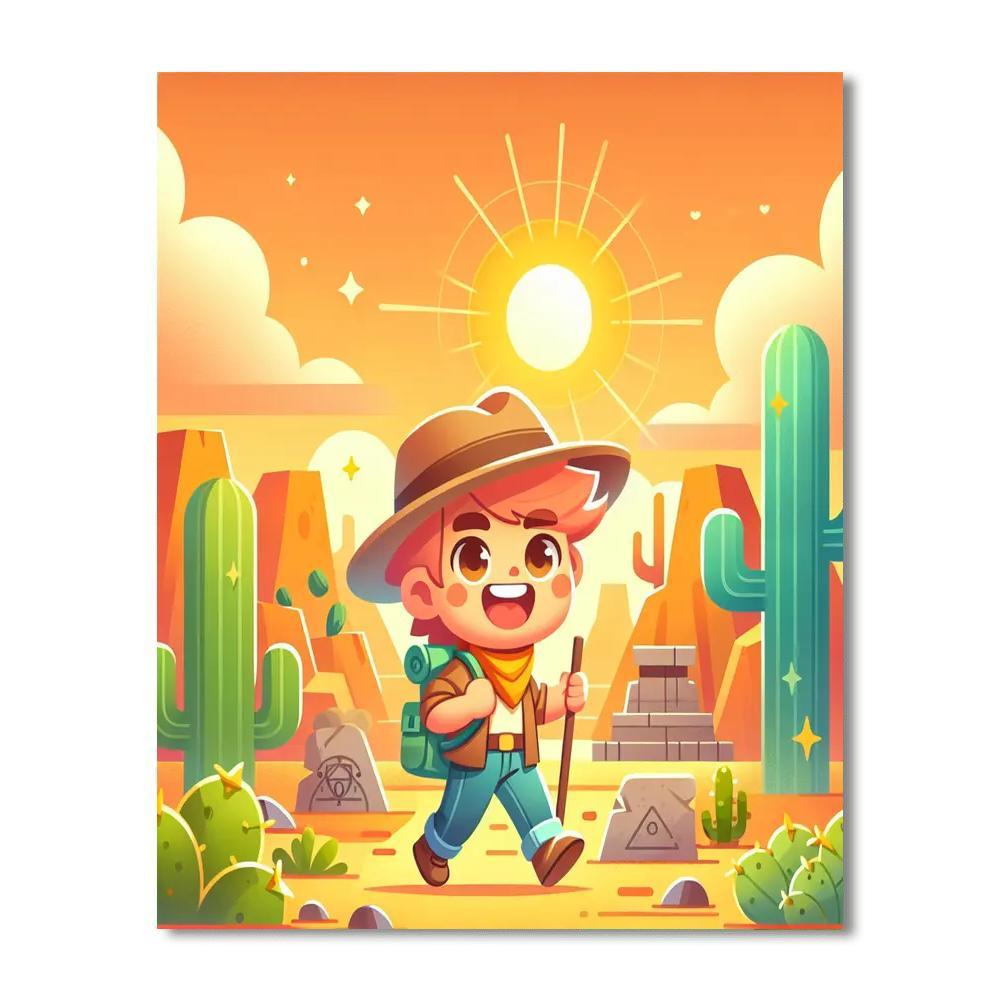 Desert Adventure Journey Paint By Numbers Kits