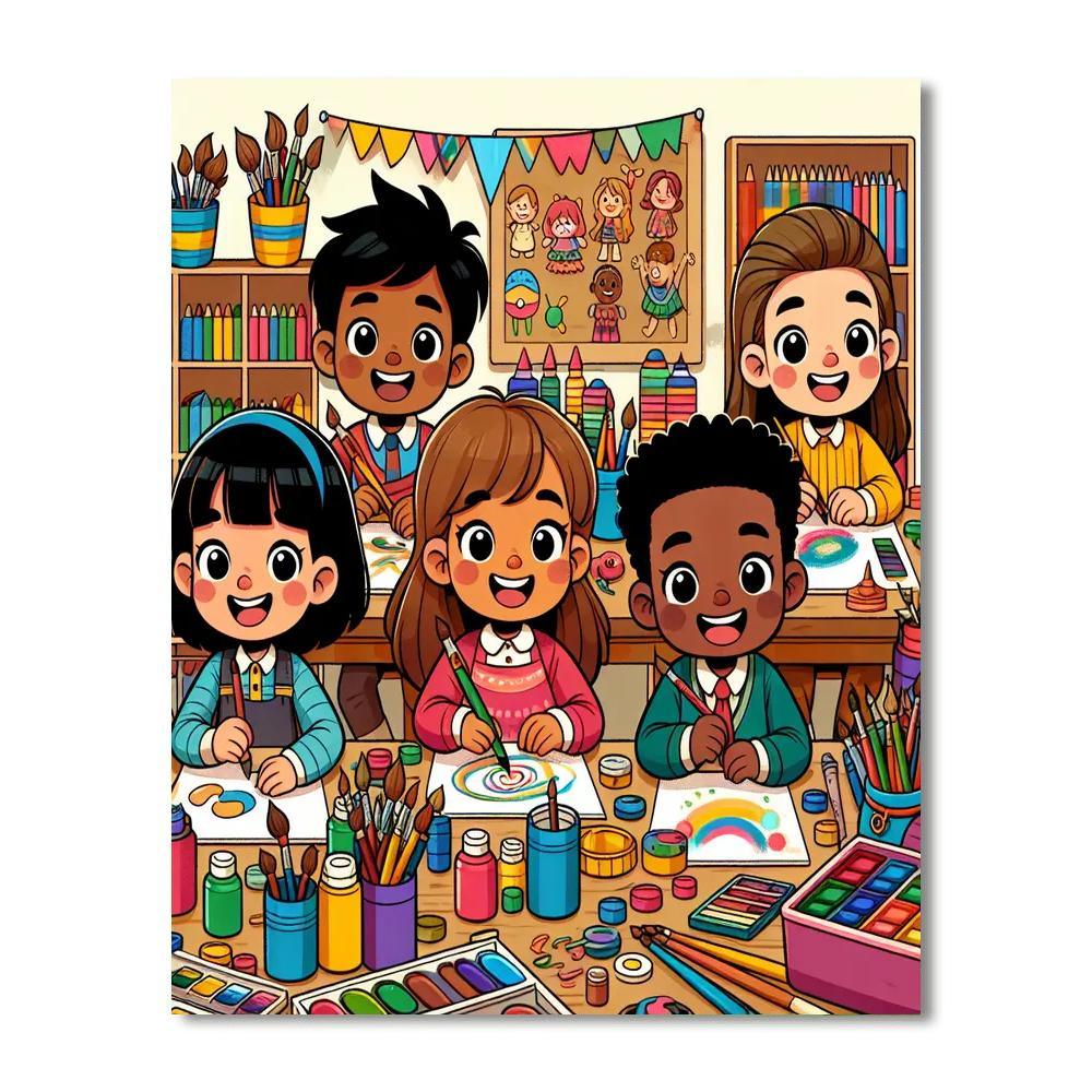 Creative Art Studio Paint By Numbers