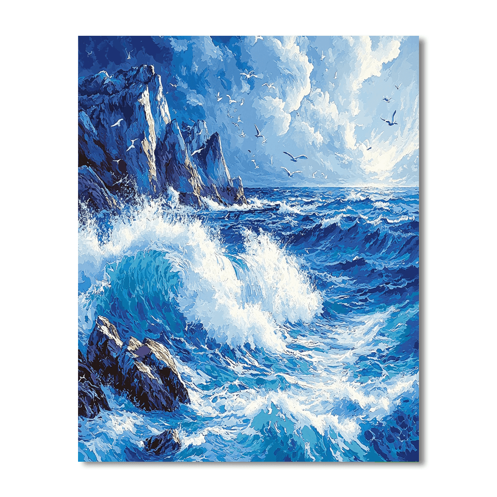 Winslow Homer Inspired Rhythm Of The Ocean  Paint By Numbers Kits