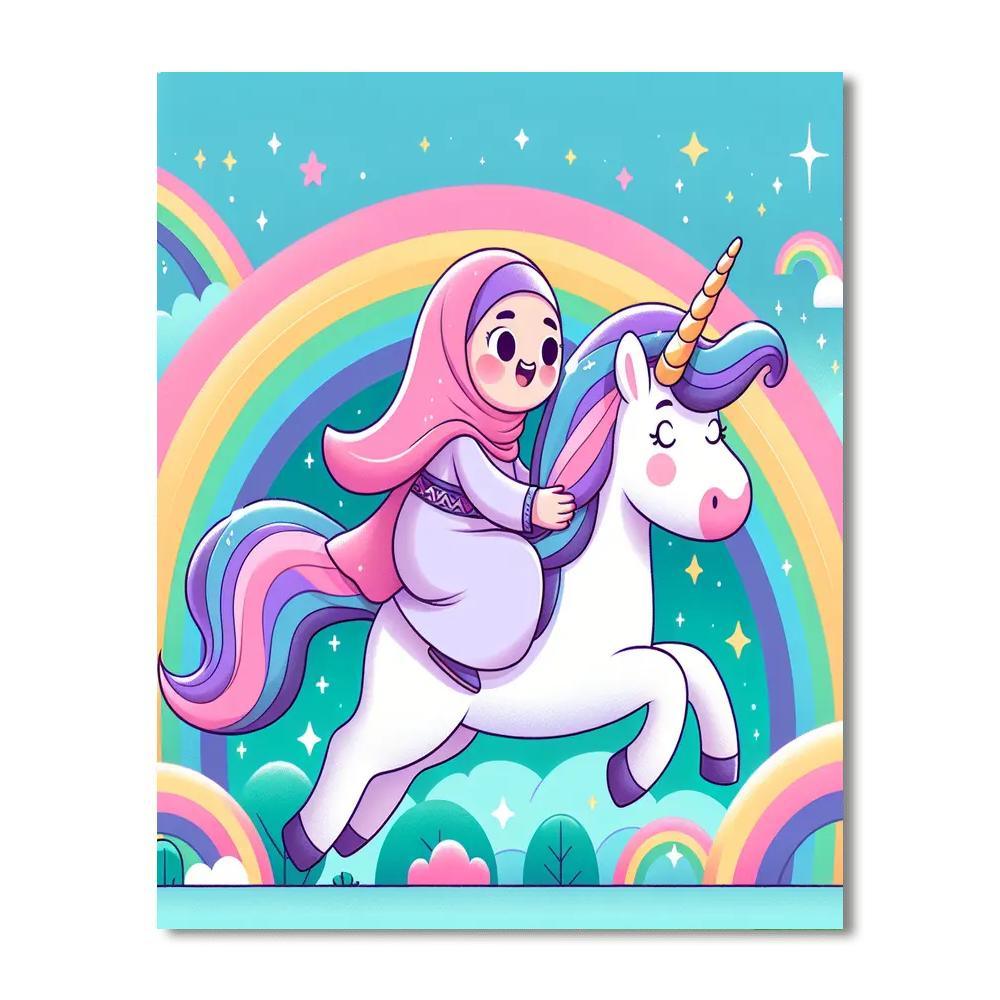 Dreamland Unicorn Safari Paint By Number