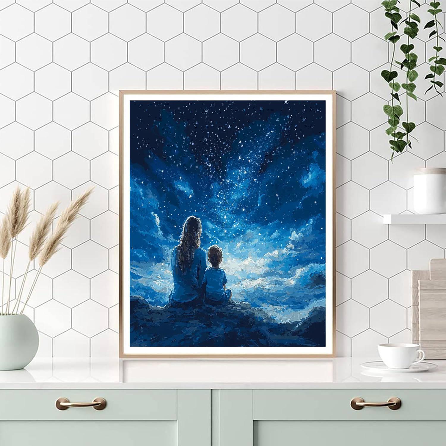 Night Of Shared Dreams Number Painting