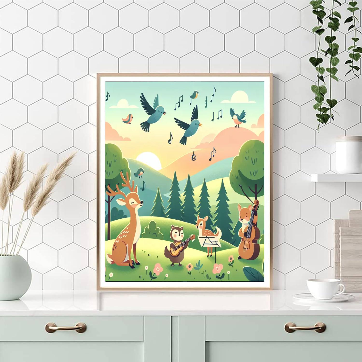 Harmony Hill Symphony Paint By Numbers Art