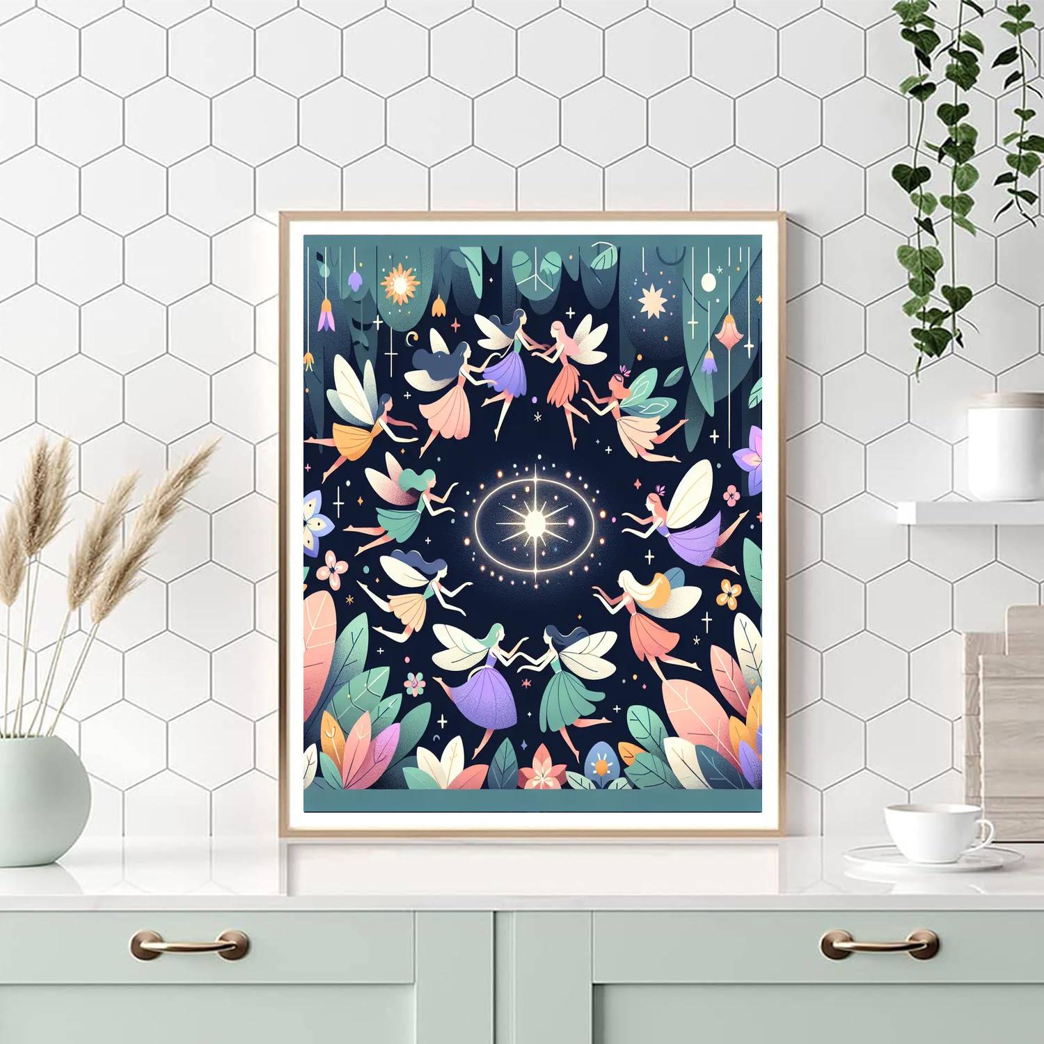 Fairy Circle Numbered Painting Kits