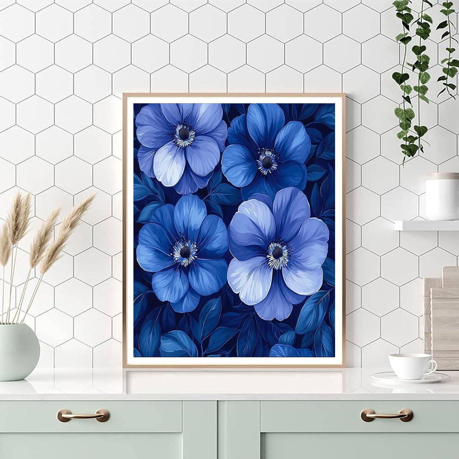 Georgia O'Keeffe Inspired Mythical Night Blooming  Paint By Number