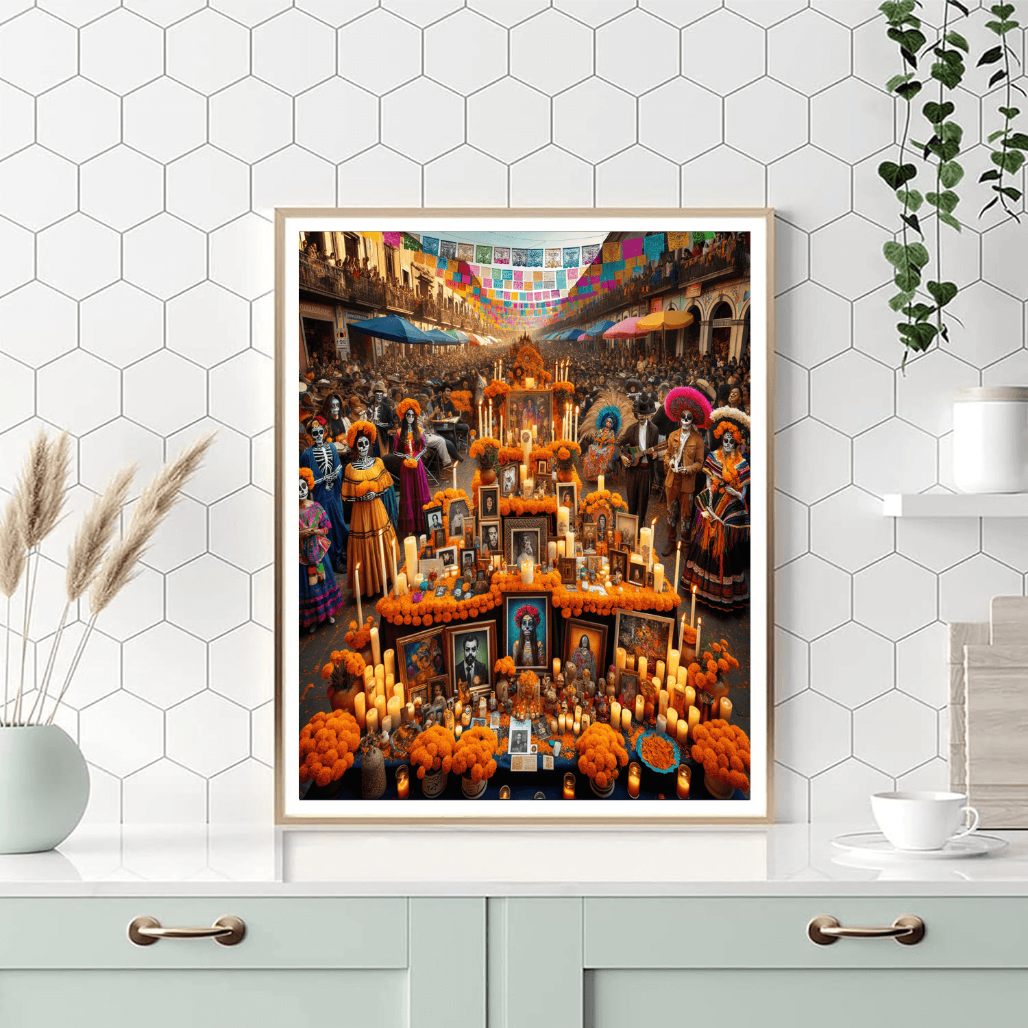 Festival Of The Dead - Mexico Paint By Number