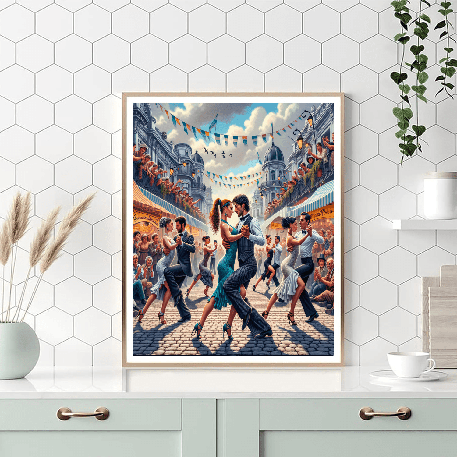 Festival Internacional De Tango - Argentina Painting By Numbers Kit