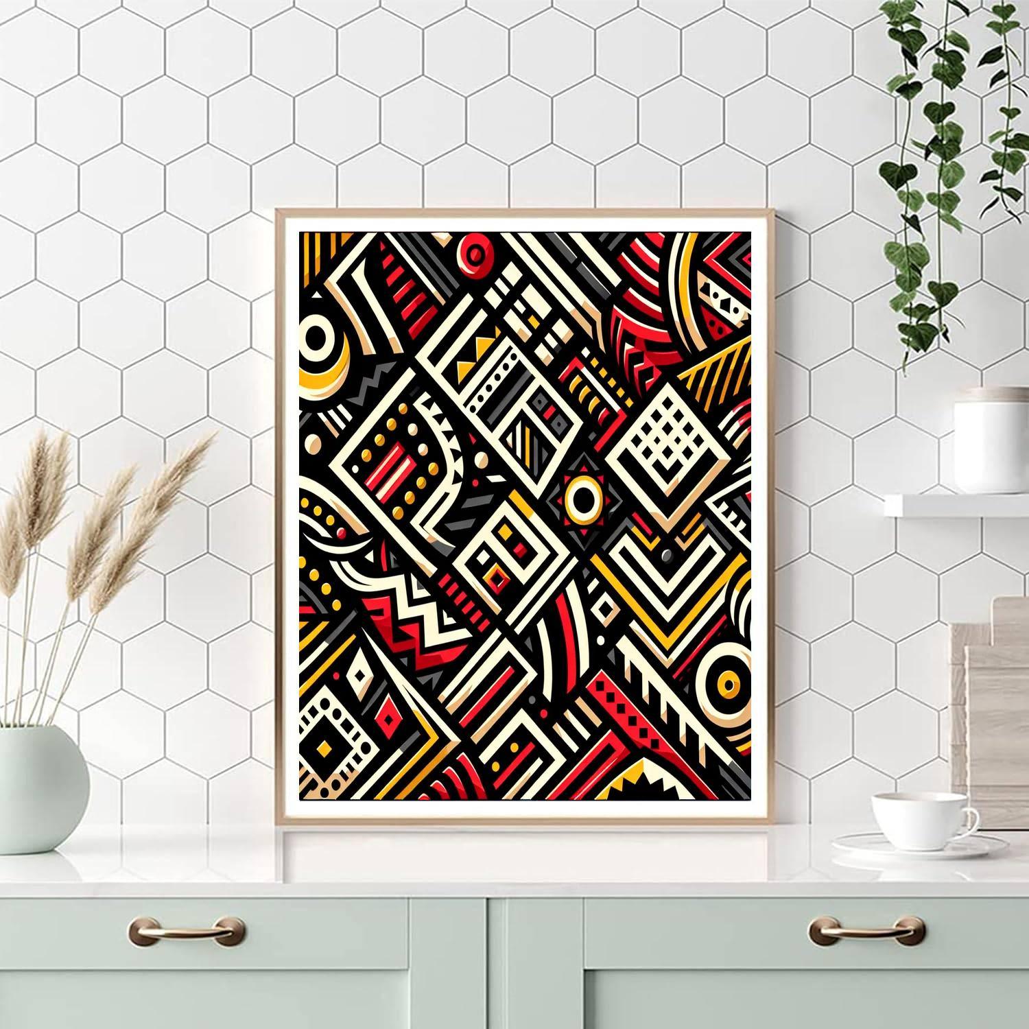 Tribal Rhythms Numbered Painting Kits