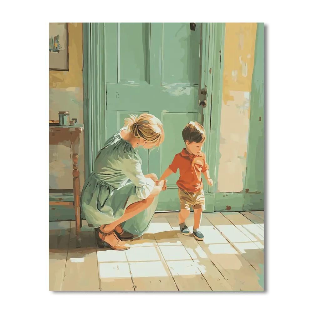 First Steps With Mom DIY Paint By Numbers