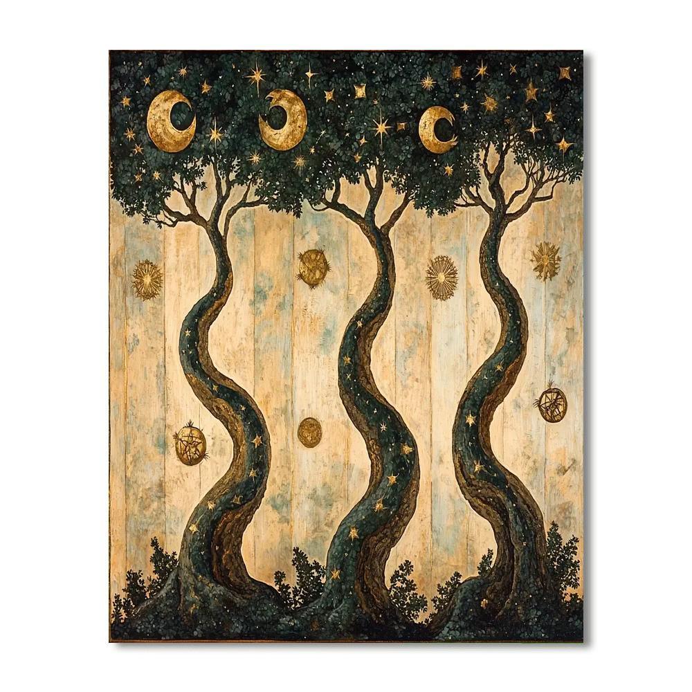 Michelangelo Inspired Ancient Wisdom  DIY Paint By Numbers